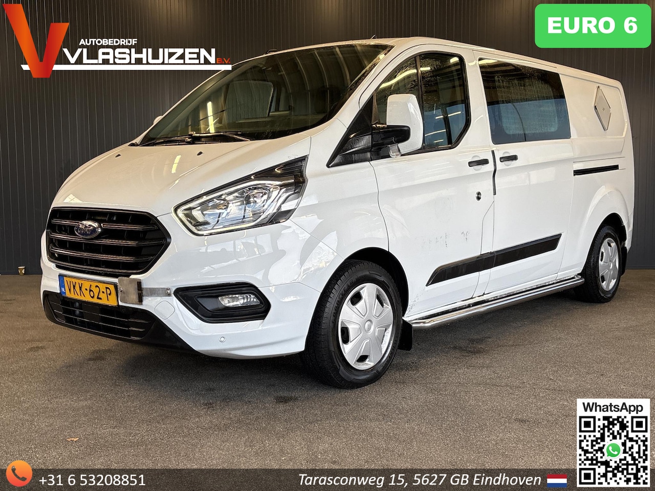 Ford Transit Custom - 300 2.0 TDCI L2H1 Trend | € 10.850,- NETTO! | Euro 6 | Climate | Cruise | Navi | Camera | - AutoWereld.nl