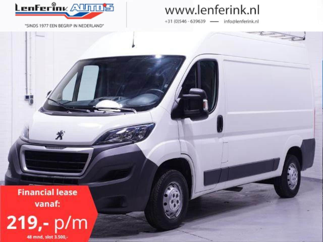 Peugeot Boxer - 2.0 BlueHDI 110 pk L2H2 Airco va 219,- p/mnd Imperiaal met Trap, Trekhaak 2.000 kg, Laadru - AutoWereld.nl