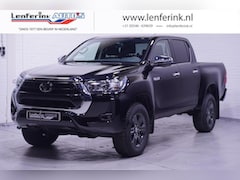 Toyota HiLux - 2.4 D4-D 150 pk 4x4 Automaat Grijs Kenteken BPM Vrij, Camera, Apple Carplay, 17" LMV, Crui