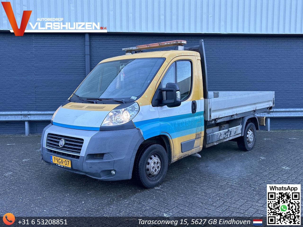 Fiat Ducato - 33 2.3 MultiJet MH1 | € 5.950,- NETTO! | 1/2 Leder | Open Laadbak | Trekhaak | - AutoWereld.nl