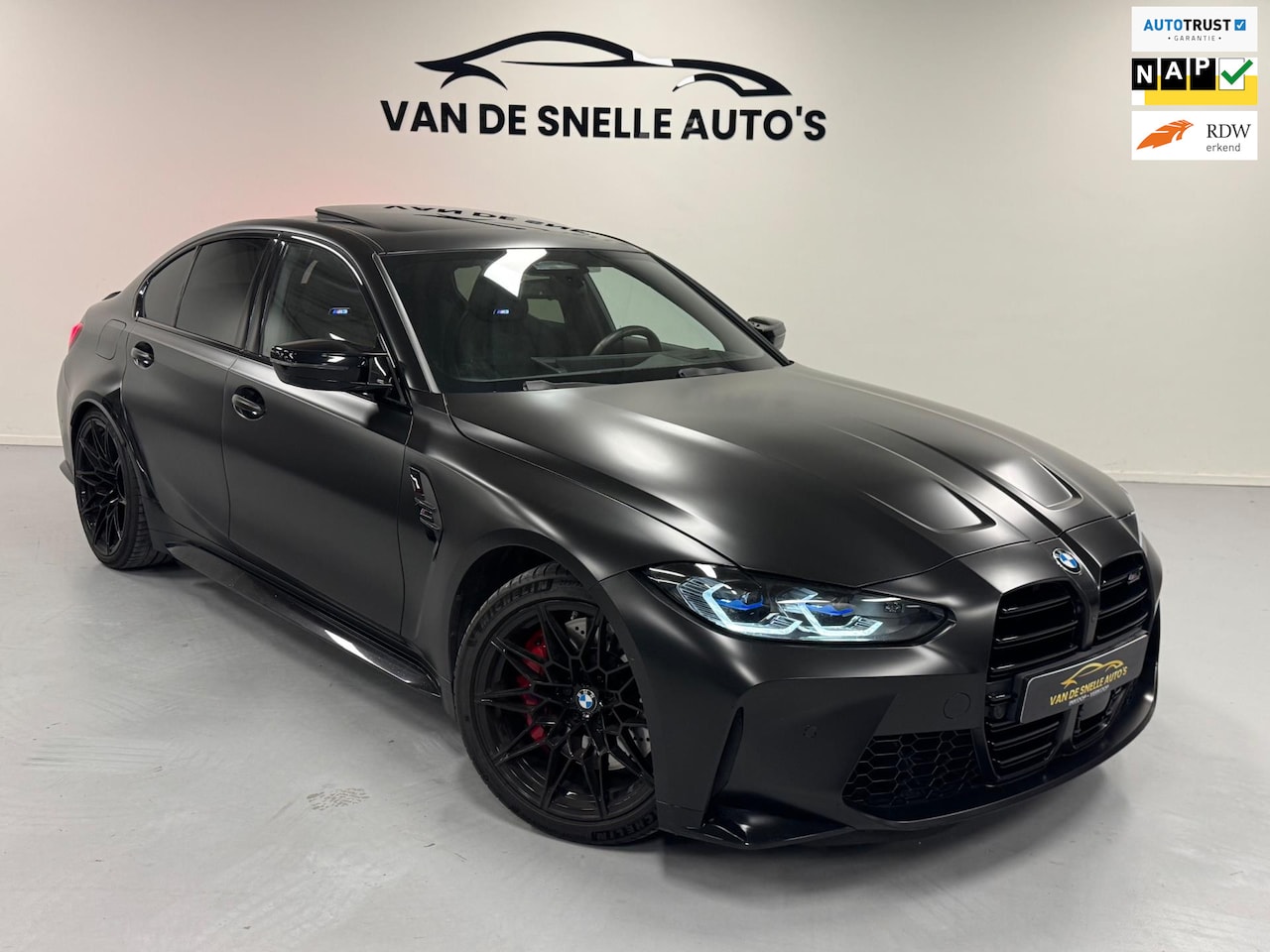 BMW M3 - 3-serie Competition RWD/PANO/BERKPERFORMANCE - AutoWereld.nl