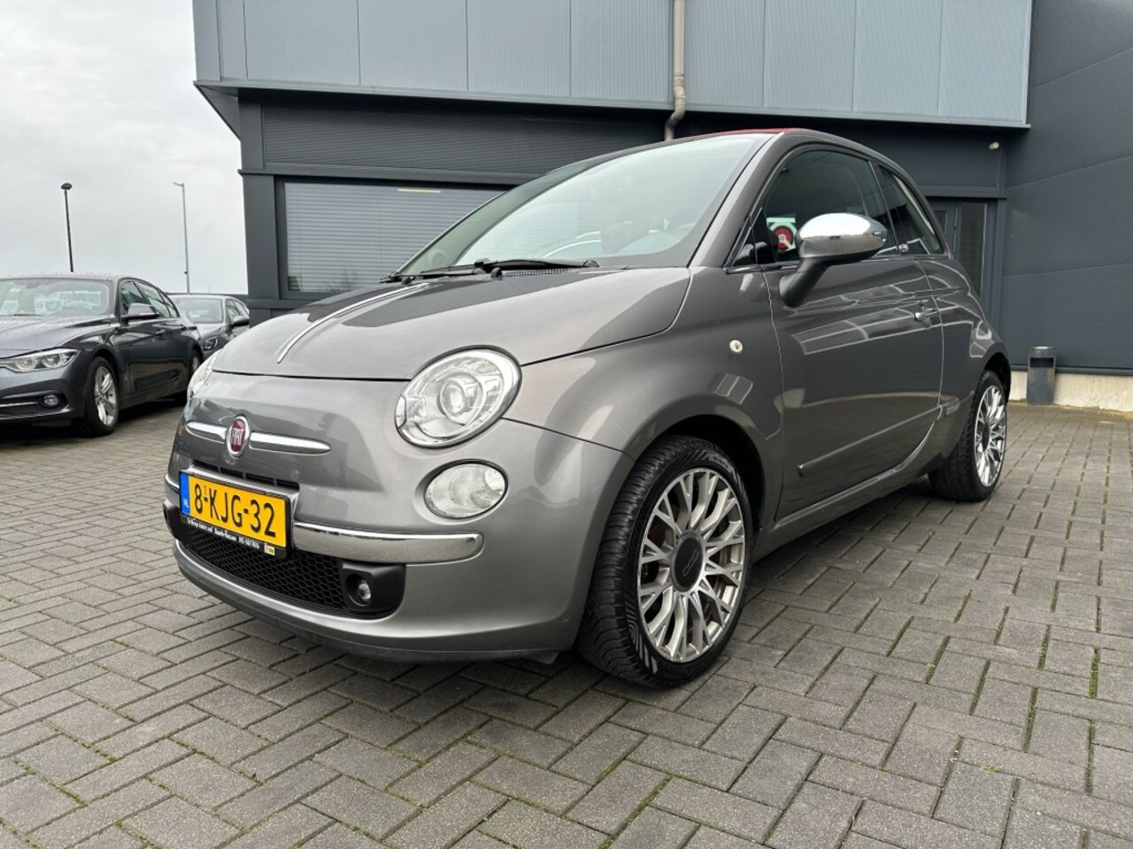 Fiat 500 C - 500 Cabrio 0.9 Twin Air Lounge. NAP! Navigatie + airco - AutoWereld.nl