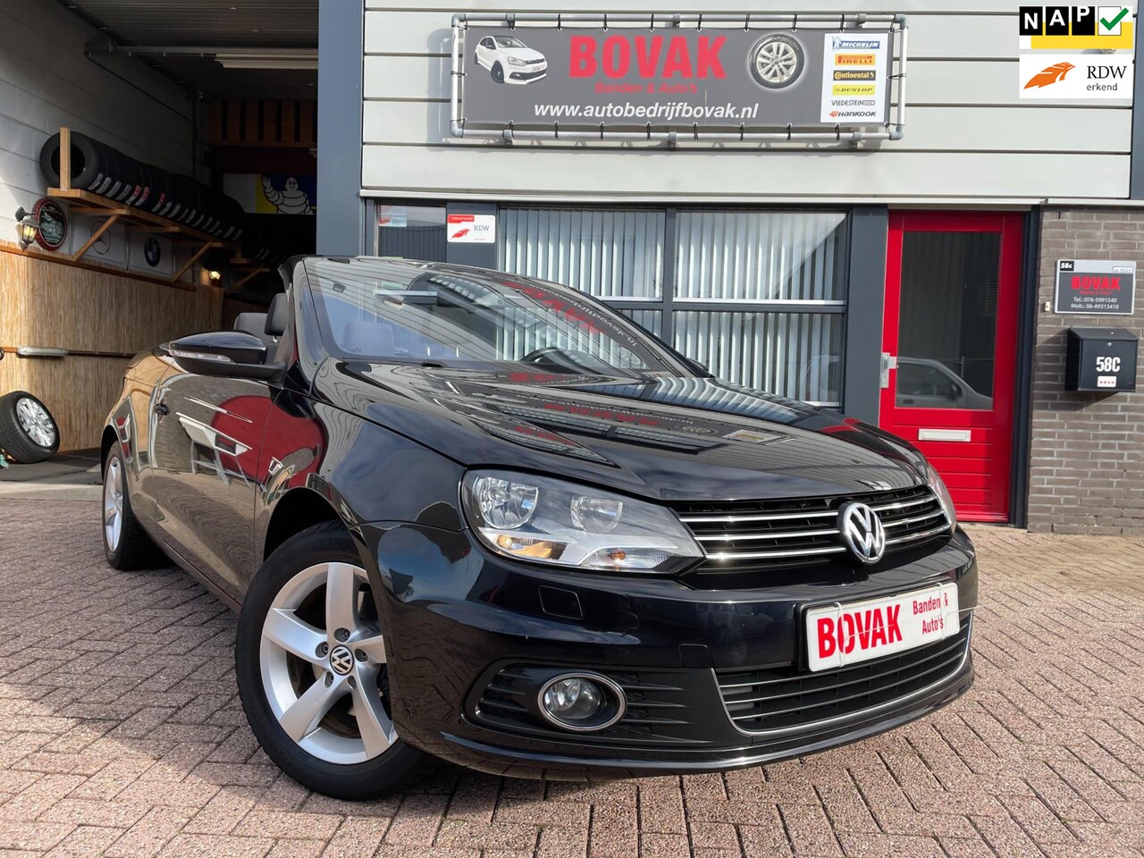 Volkswagen Eos - 1.4 TSI Comfortline Black Edition - AutoWereld.nl