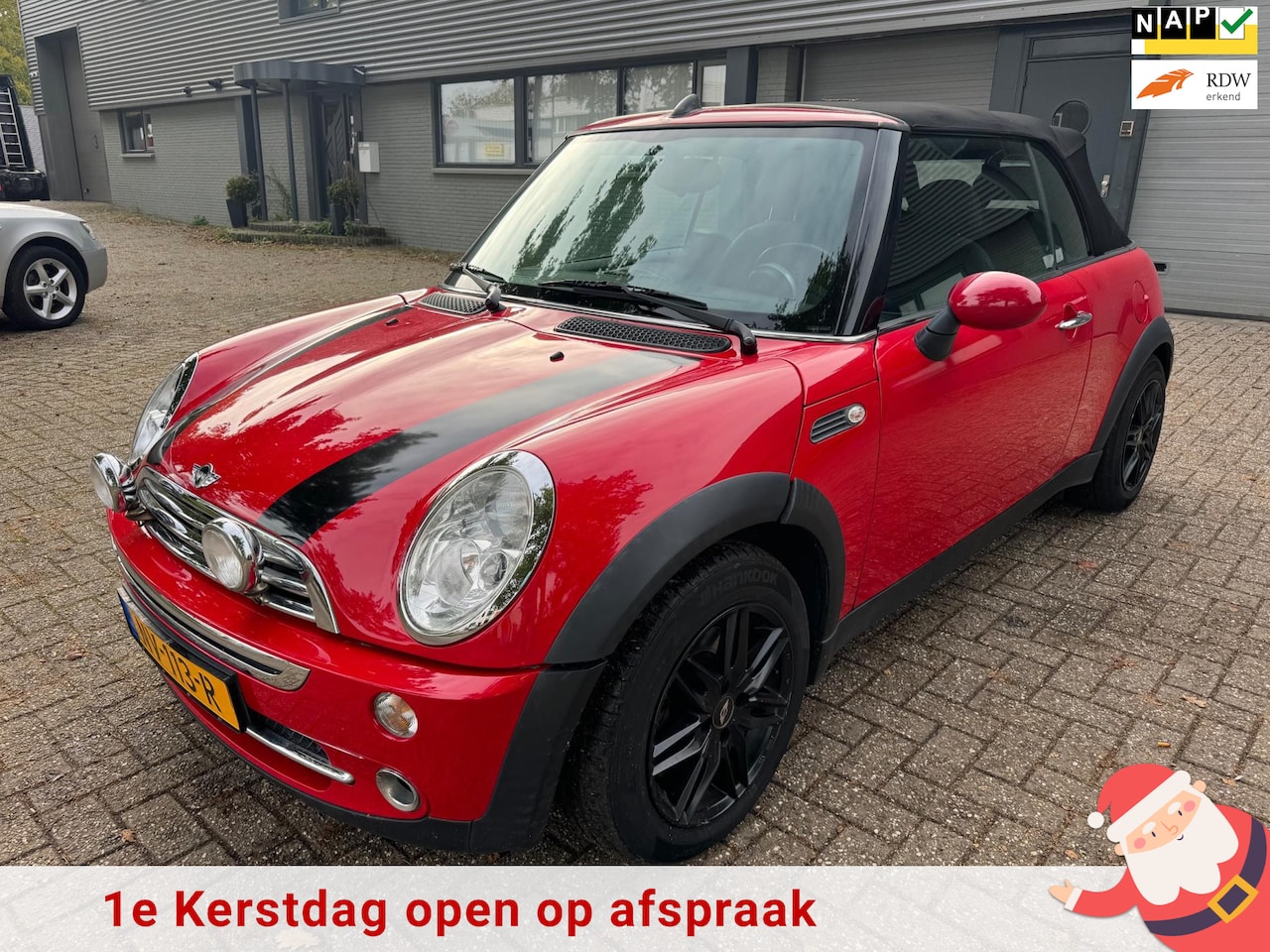 MINI Cabrio - 1.6 Cooper Pepper Mini 1.6 Cooper Pepper - AutoWereld.nl