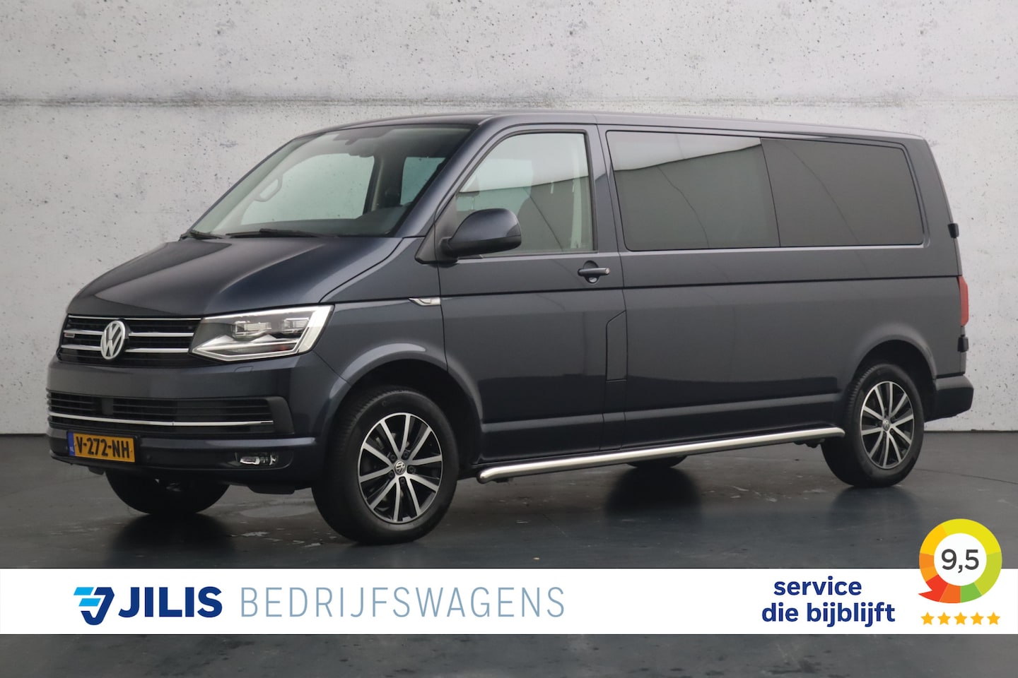 Volkswagen Transporter - 2.0 TDI L2 150Pk 4Motion Highline | Dubbel cabine | Marge | Adaptieve cruise control | LED - AutoWereld.nl