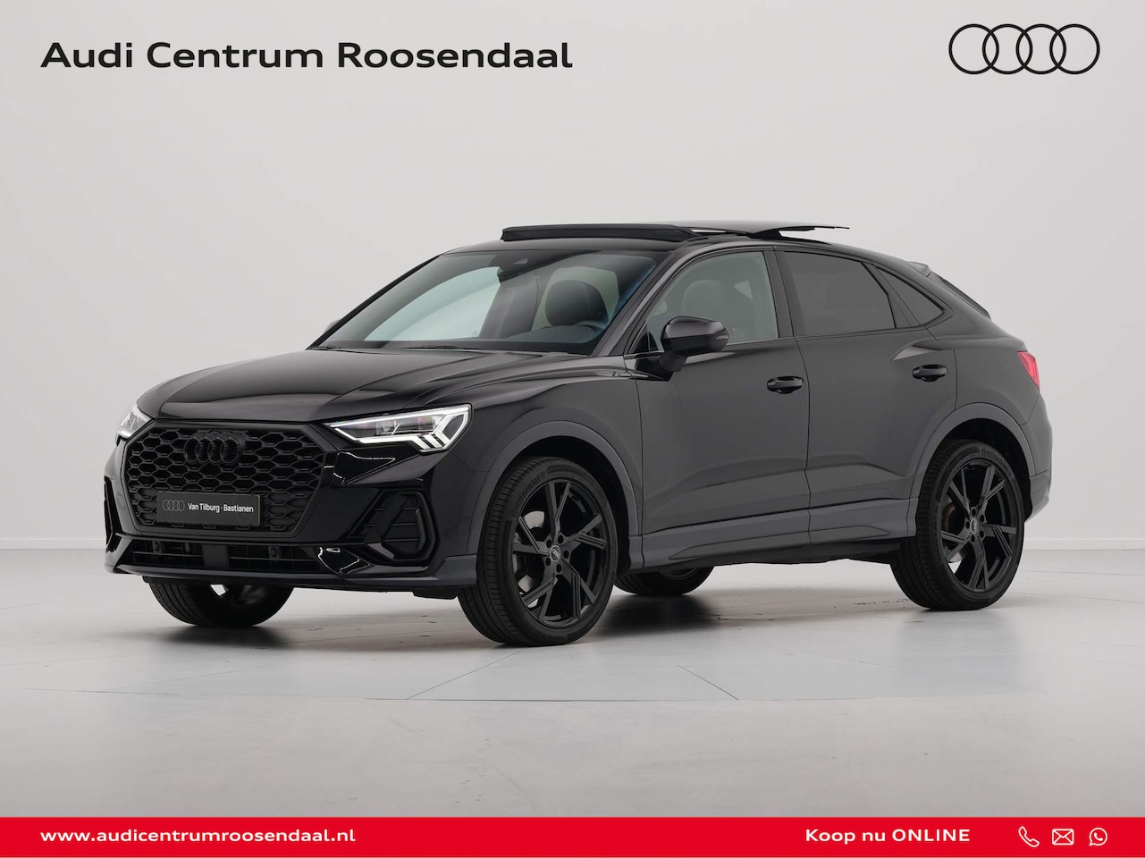 Audi Q3 Sportback - 35 TFSI 150pk S-Tronic S-Line Edition Panorama Navigatie Stoelverwarming Acc Sonos - AutoWereld.nl