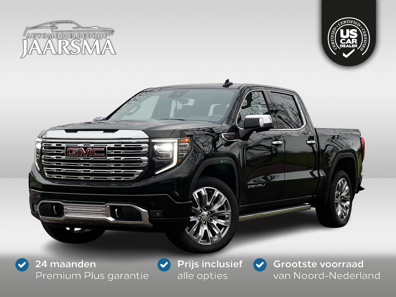 GMC Sierra 1500 - Denali 6.2L V8 426pk |Adaptive Cruise |360 graden camera |Multiflex Tailgate - AutoWereld.nl