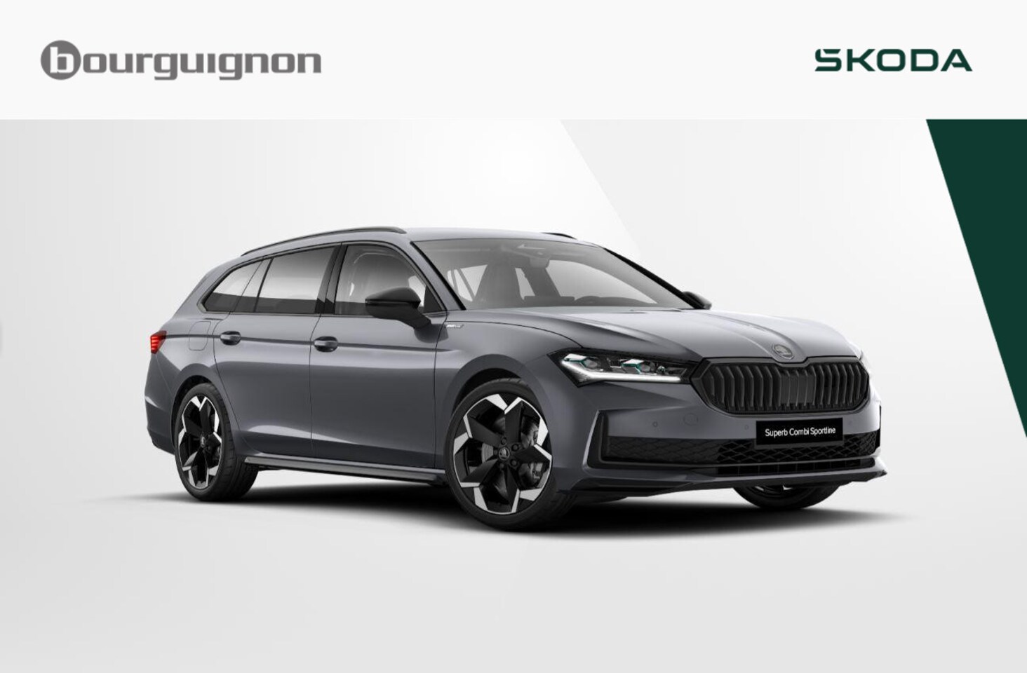 Skoda Superb Combi - Sportline Business 1.5 TSI PHEV 204 pk | Automaat | Trekhaak | Adaptive cruise control | L - AutoWereld.nl