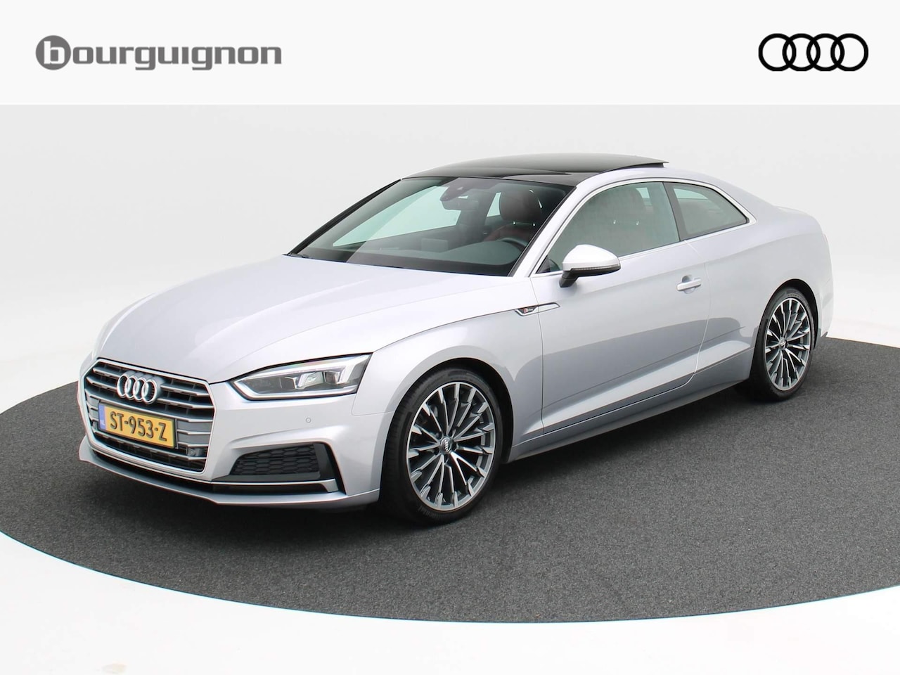 Audi A5 Coupé - 2.0 TFSi 190 Pk Automaat S-Line | Full LED | B&O | Panorama Dak | Camera | Bluetooth | Led - AutoWereld.nl