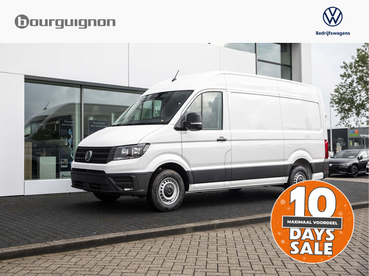 Volkswagen Crafter - Highline L3 2.0 TDI 140 pk GVW 3.5T | 344801 | Bijrijdersbank | Navigatie | Trekhaak | - AutoWereld.nl