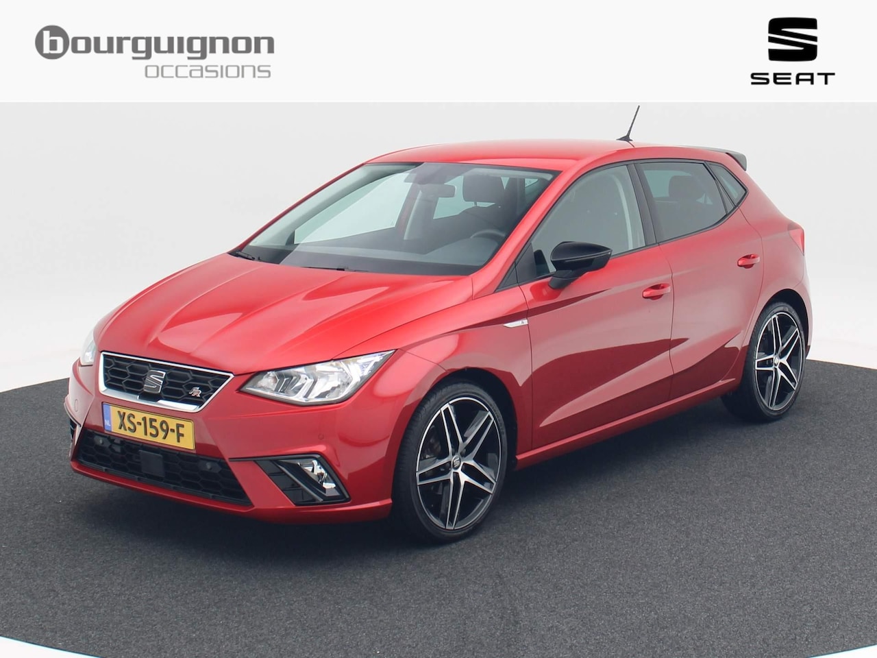 Seat Ibiza - 1.0 TSi FR Business Intense | ECC | Navi | Camera | 18 Inch | Cruise | Privacy Glass | 60. - AutoWereld.nl