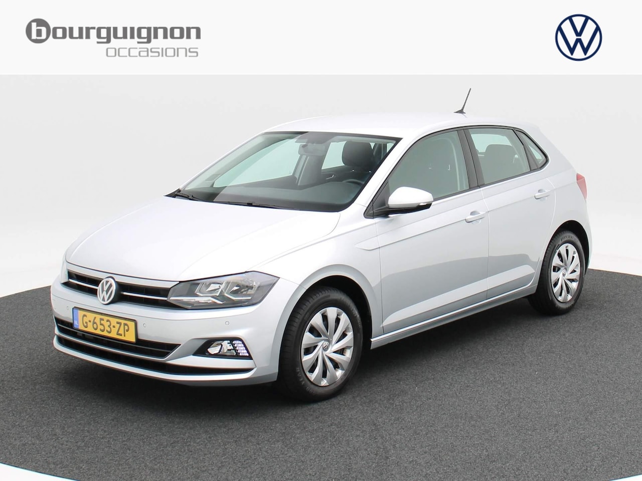 Volkswagen Polo - 1.0 TSi Comfortline | Sensoren | Carplay | Navi | Airco | Adapt. Cruise | 49.981 Km!! - AutoWereld.nl