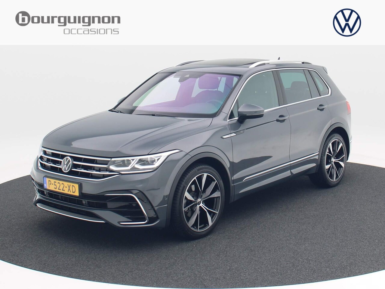 Volkswagen Tiguan - 1.5 TSi 150 Pk DSG R-Line Business+ | Navi | Full LED | Panoramadak | 20 Inch | Adapt. Cru - AutoWereld.nl