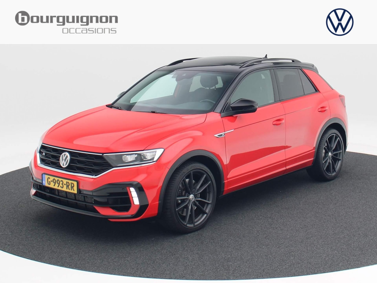 Volkswagen T-Roc - R 2.0 TSi 300 Pk DSG 4Motion 300 Pk | Orig. NL | Full LED | Leder | Panoramadak | Akrapovi - AutoWereld.nl