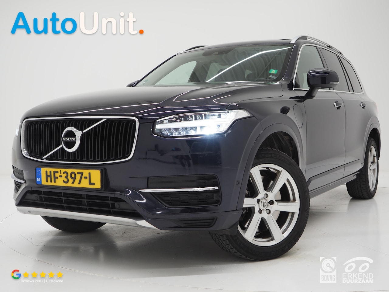 Volvo XC90 - 2.0 T8 Twin Engine AWD 7P Panoramadak | DAB+ | Cruise | Stoelverwarming | Trekhaak - AutoWereld.nl