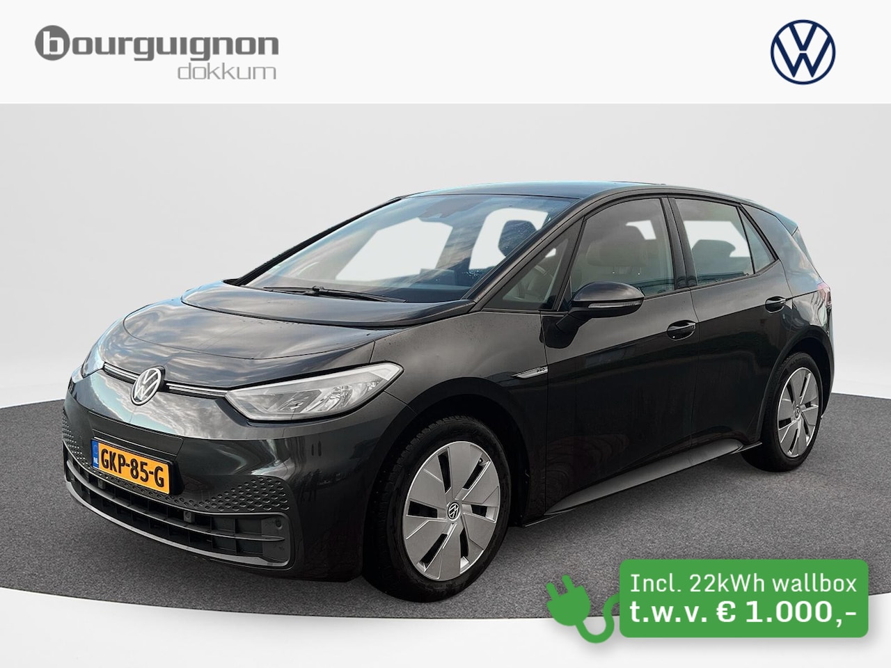 Volkswagen ID.3 - Pro 58 kWh 204 pk | Navi | Clima | Incl. Wallbox 22Kwh - AutoWereld.nl