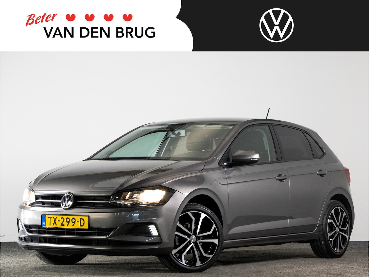 Volkswagen Polo - 1.0 TSI 95 pk Comfortline | Airco | Adaptieve cruise | App connect | LM velgen - AutoWereld.nl