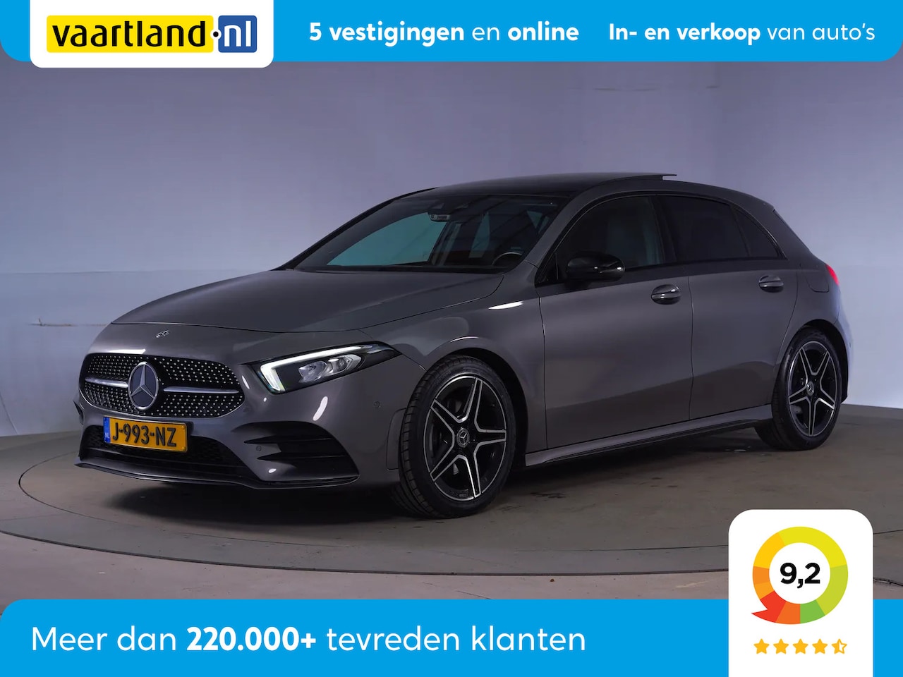 Mercedes-Benz A-klasse - 180 AMG Line Business Solution Aut. [ Panorama Sfeerverlichting Apple carplay/Android auto - AutoWereld.nl