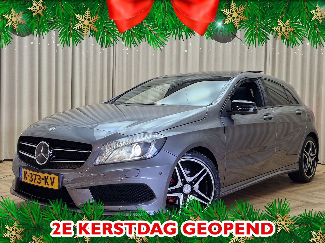 Mercedes-Benz A-klasse - 200 *AMG* 157pk Panoramadak / Leder / Xenon / Stoelverwarming / Navigatie / Cruise / PDC V - AutoWereld.nl