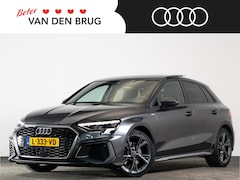 Audi A3 Sportback - S-Line 35 TFSI 150 pk AUTOMAAT | LED | Panoramadak | Leder | Adaptieve cruise | Navigatie