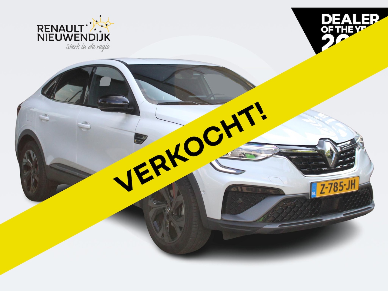 Renault Arkana - 1.6 Hybrid 145 R.S. Line 36.000KM / STOEL+STUURVERW. / CAMERA / ADAPT. CRUISE / 9,3 NAVI / - AutoWereld.nl