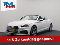 Audi A5 Cabriolet - 2.0 TFSI *2 x S-Line* Origineel NL Leder Navigatie Trekhaak