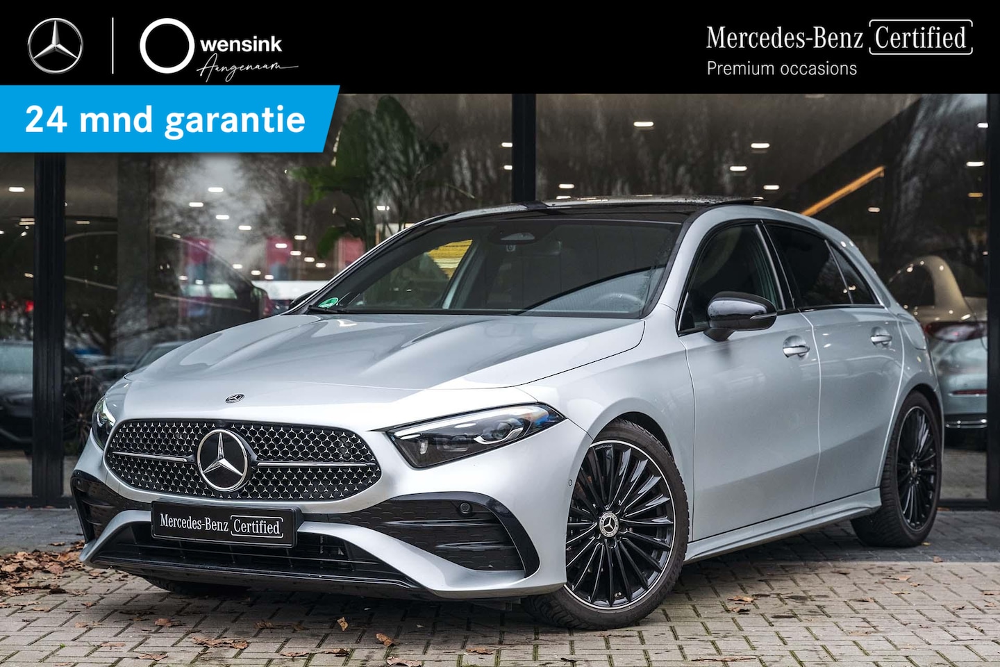 Mercedes-Benz A-klasse - 180 AMG Line | Premium | Panoramadak-schuifdak  | BURMESTER | Nightpakket incl 19'' | Sfee - AutoWereld.nl