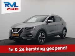 Nissan Qashqai - 1.2 Tekna + Trekhaak Pano/dak Luxe/Leder Rondomzicht/Camera