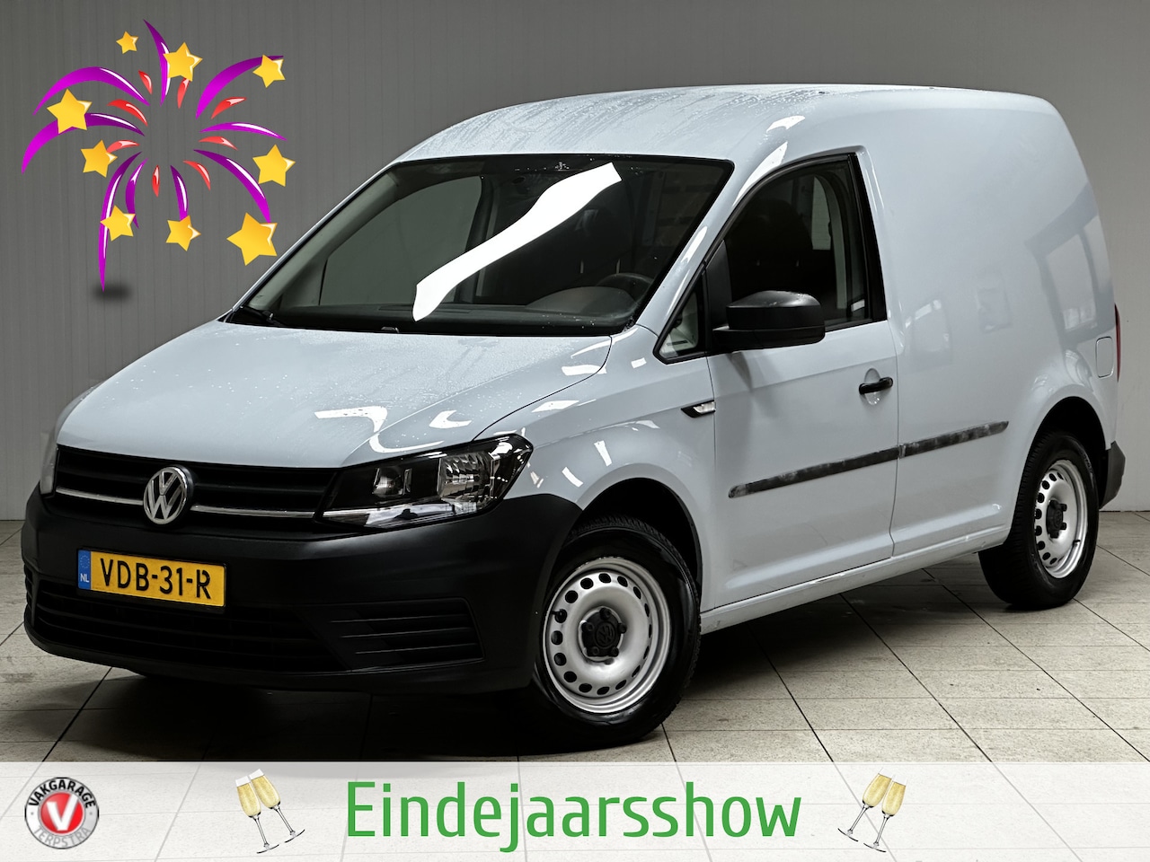 Volkswagen Caddy - 2.0 TDI L1H1 BMT Trendline /Trekhaak! /Zij-schuifdeur rechts /Airco /Cruise /Elek. pakket - AutoWereld.nl