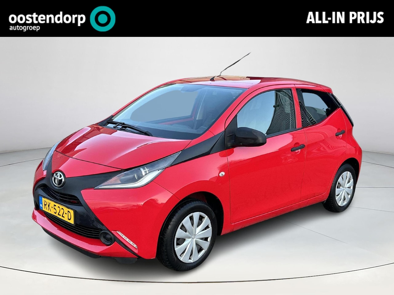 Toyota Aygo - 1.0 VVT-i x-fun **AIRCO/ BLUETHOOTH/ 5-DEURS/ LAGE KM-STAND** - AutoWereld.nl