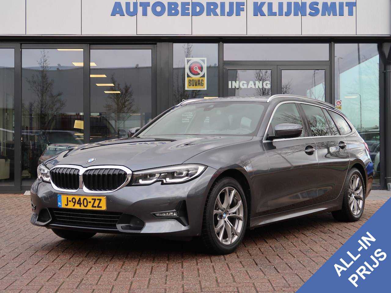 BMW 3-serie Touring - 318i High Executive | Stoel-Stuur Verw | Leder | Sportline | Digi Cockpit | - AutoWereld.nl