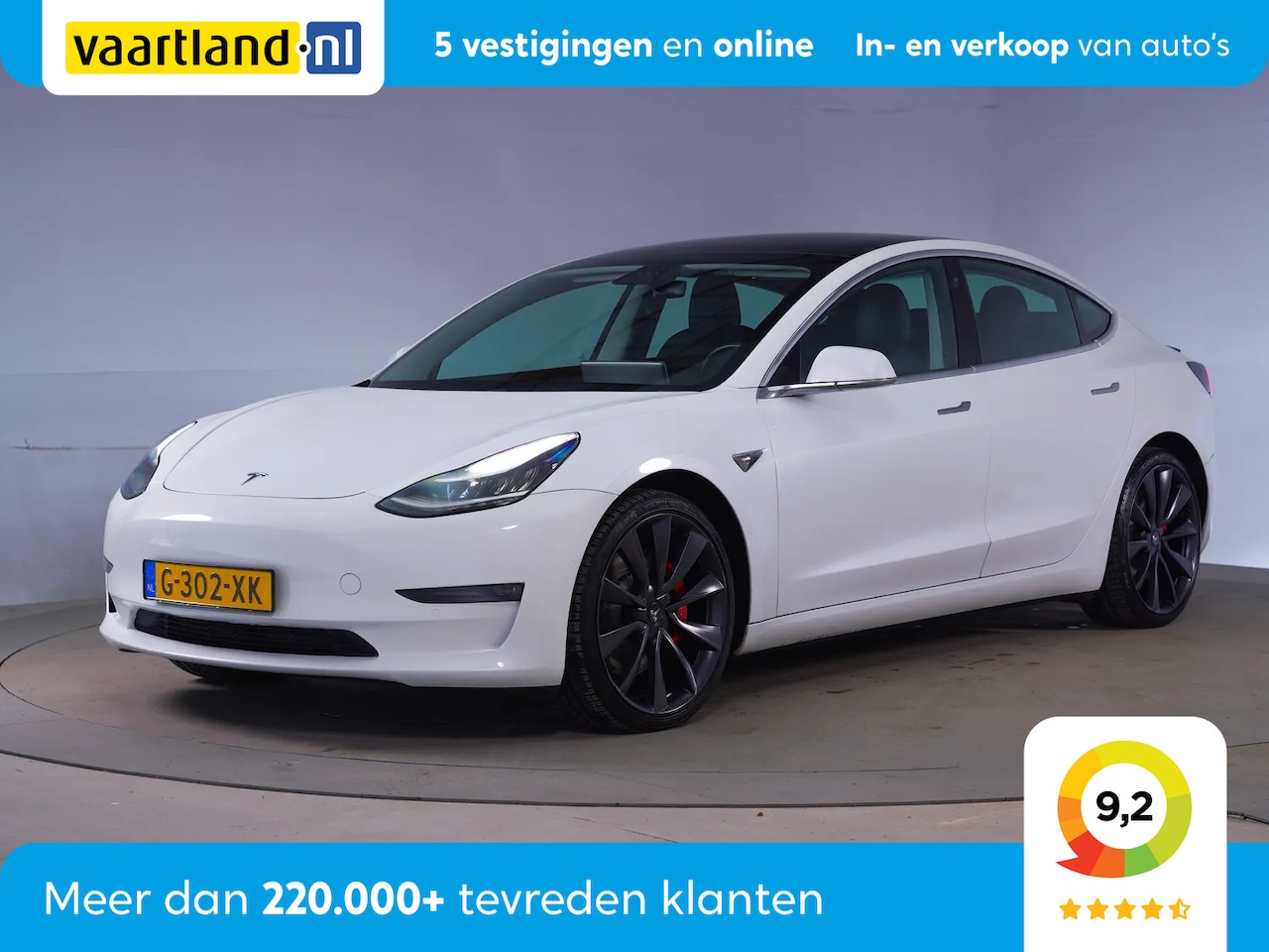 Tesla Model 3 - Performance Dual Motor AWD 75 kWh - AutoWereld.nl