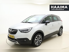 Opel Crossland X - 1.2 Turbo Ultimate automaat | Navigatie | Lederen bekleding | Trekhaak | Zwart dak | Stoel