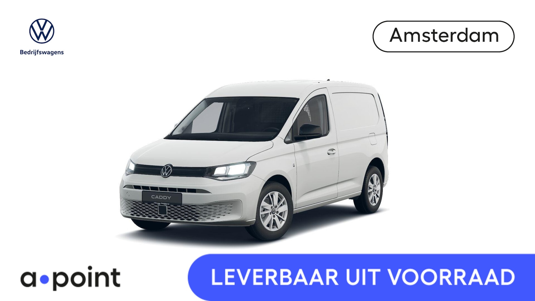 Volkswagen Caddy Cargo - 2.0 TDI Style VOORRAAD RIJKLAARPRIJS INCLUSIEF TREKHAAK - AutoWereld.nl