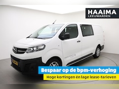 Opel Vivaro - 2.0 CDTI L3H1 Edition Dubbele Cabine 122pk | Fiscaal aantrekkelijk | 6 zitplaatsen | Direc