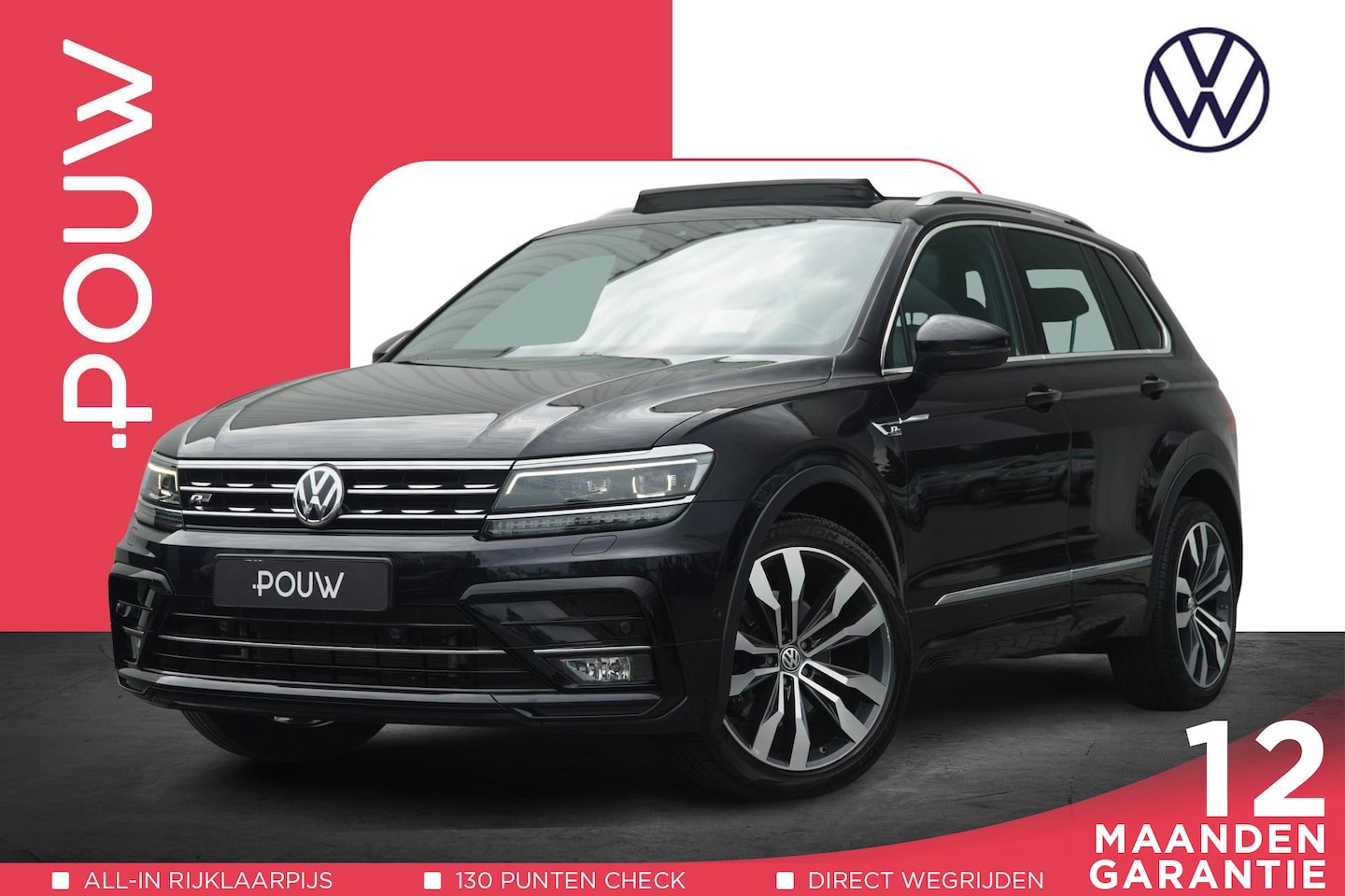 Volkswagen Tiguan - 2.0 TSI 4Motion Highline | Parkeer Pakket | Trekhaak - AutoWereld.nl