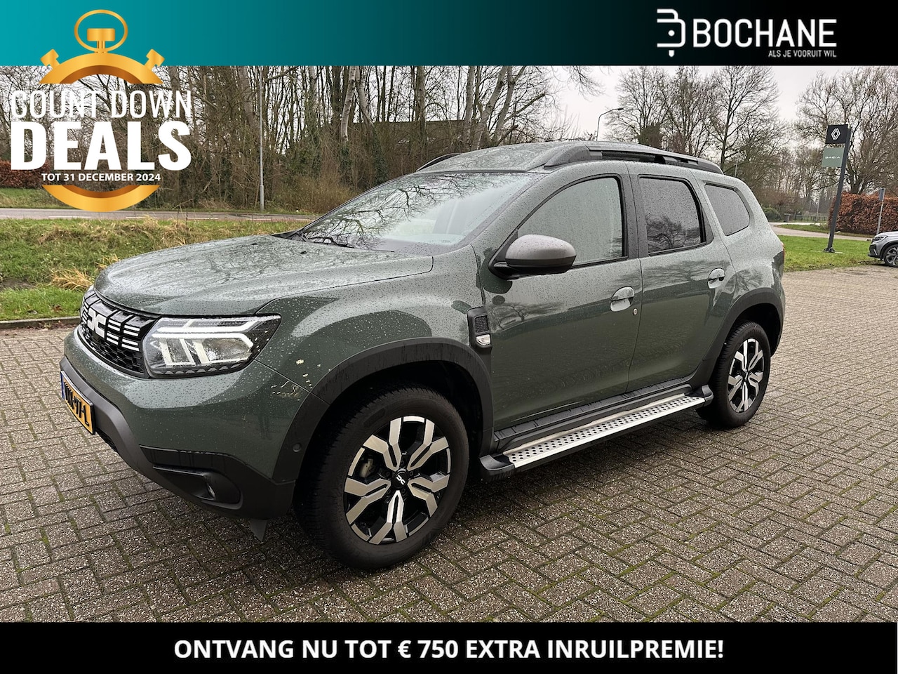 Dacia Duster - 1.3 TCe 150 4x4 Journey | Grijs kenteken | Trekhaak | Sidesteps | Navi | Clima | Cruise | - AutoWereld.nl