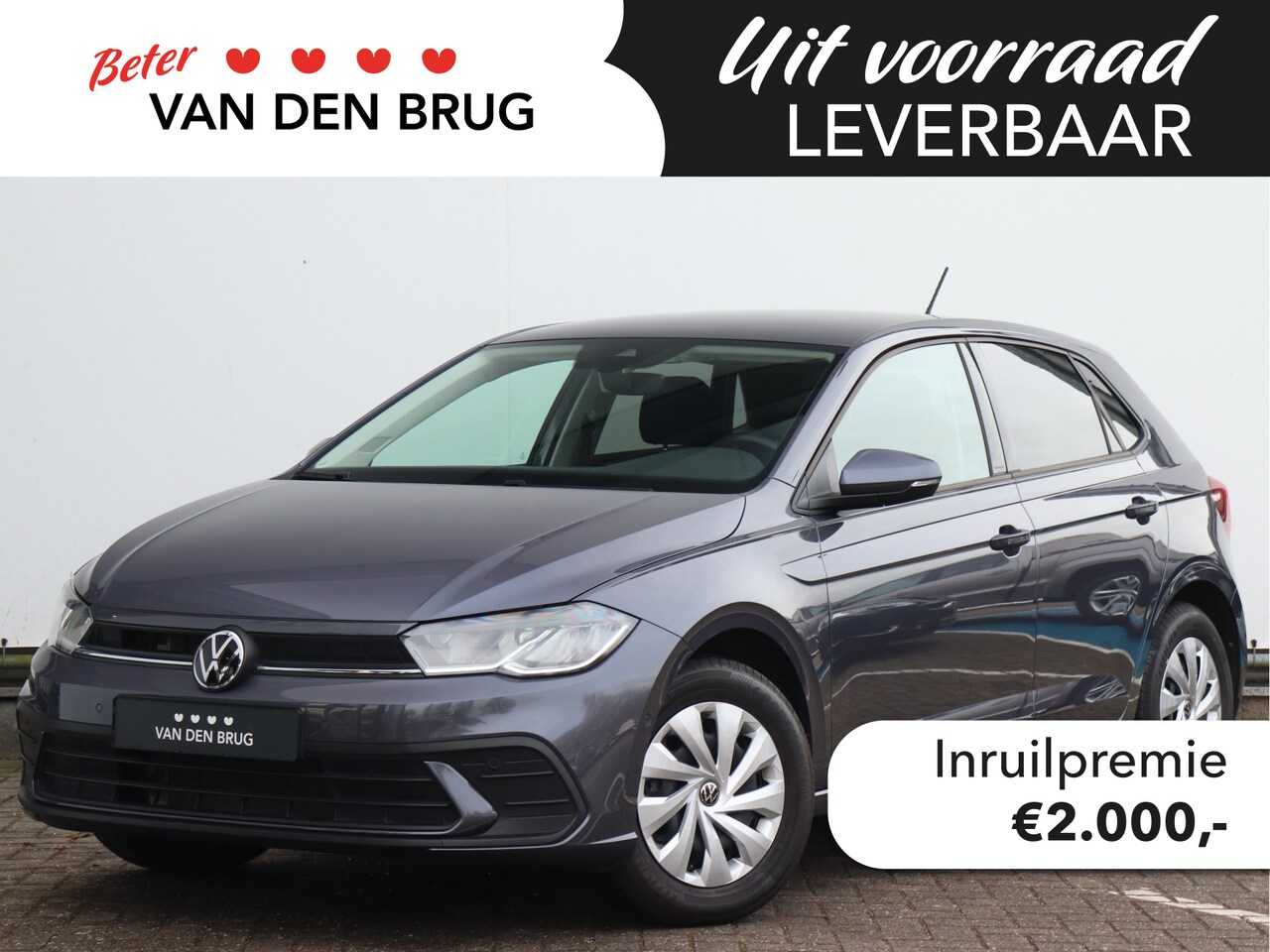 Volkswagen Polo - 1.0 TSI 95pk | Airco | Cruise control | App-connect | Parkeersensoren | - AutoWereld.nl