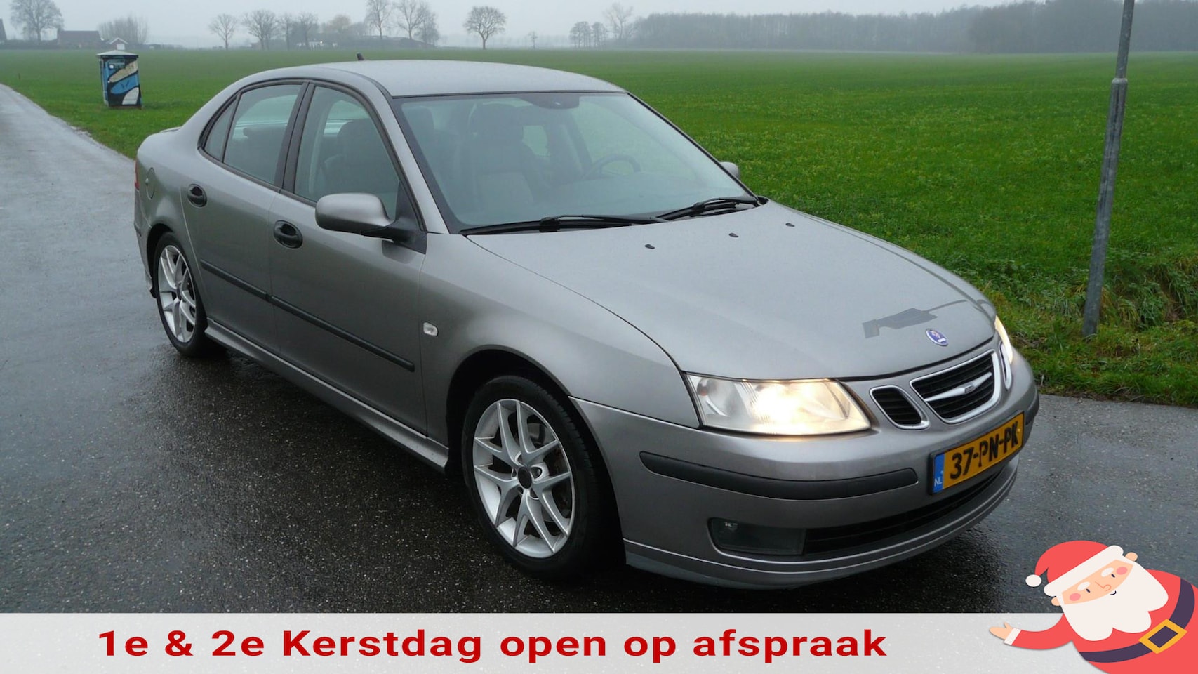 Saab 9-3 Sport Sedan - 2.0 T Vector Automaat,Leder,Cruise,Grootbeeld Navi,Lmv's,VOL!! - AutoWereld.nl