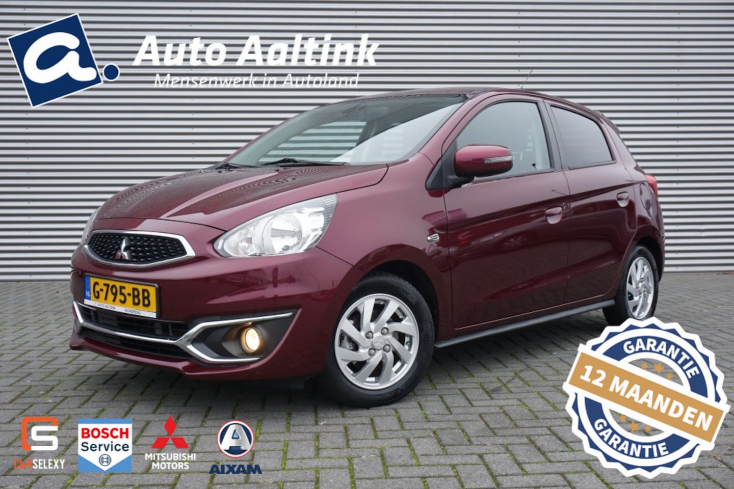 Mitsubishi Space Star - 1.2 Advance LAGE KM.STAND | NAVI | CRUISE | CLIMA - AutoWereld.nl