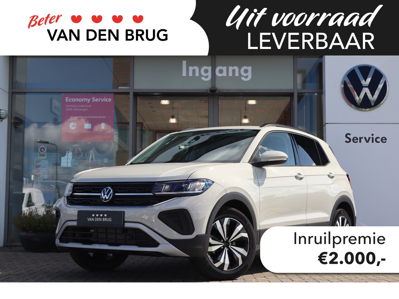 Volkswagen T-Cross - 1.0 TSI 95 pk Life Edition | Comfort pakket | PDC + Camera | Keyless Entry/start | App-Con - AutoWereld.nl