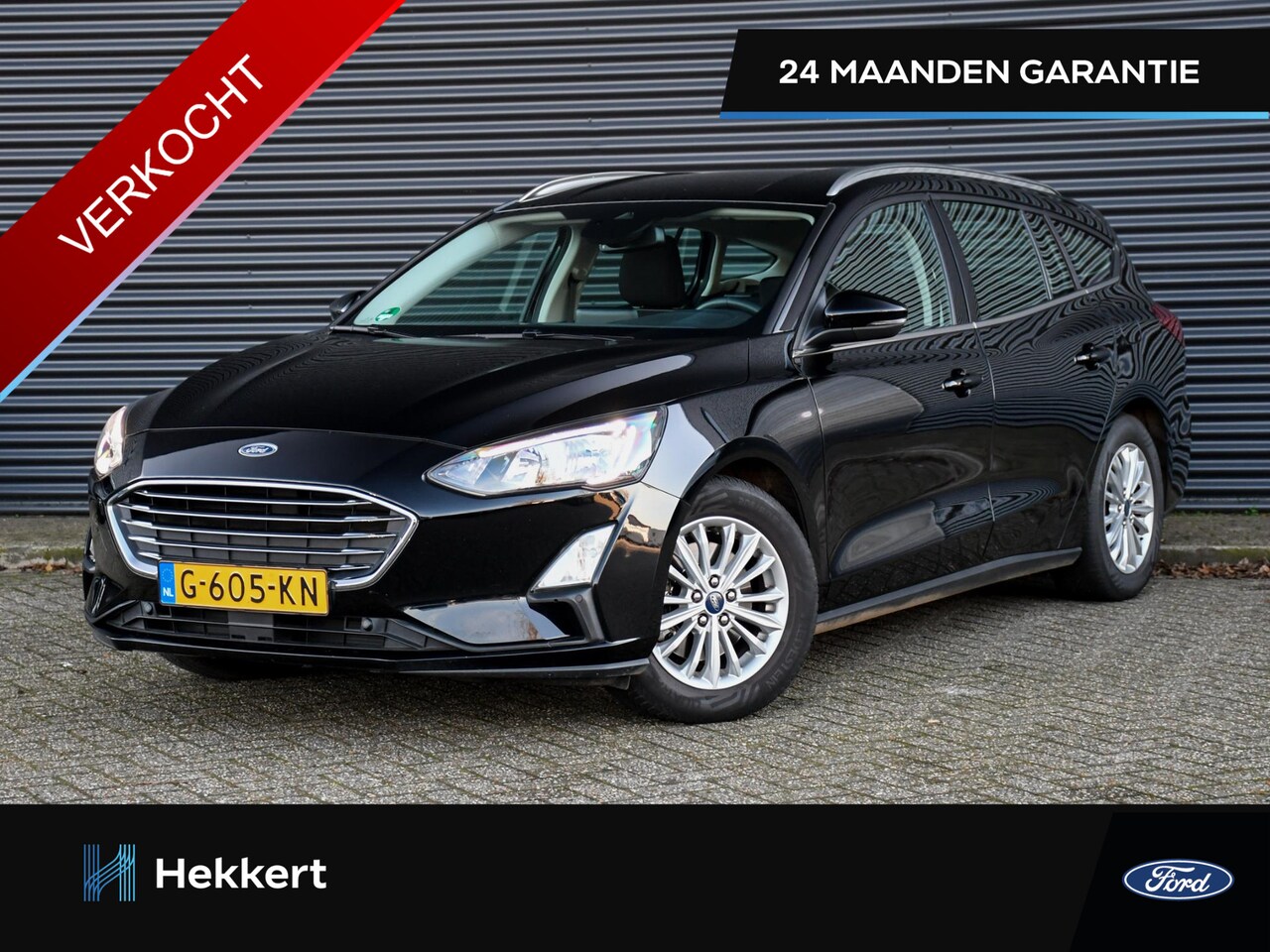 Ford Focus Wagon - Titanium Business 1.0 EcoBoost 125pk CRUISE.C | NAVI | PDC | 16''LM | KEYLESS | APPLE-CARP - AutoWereld.nl