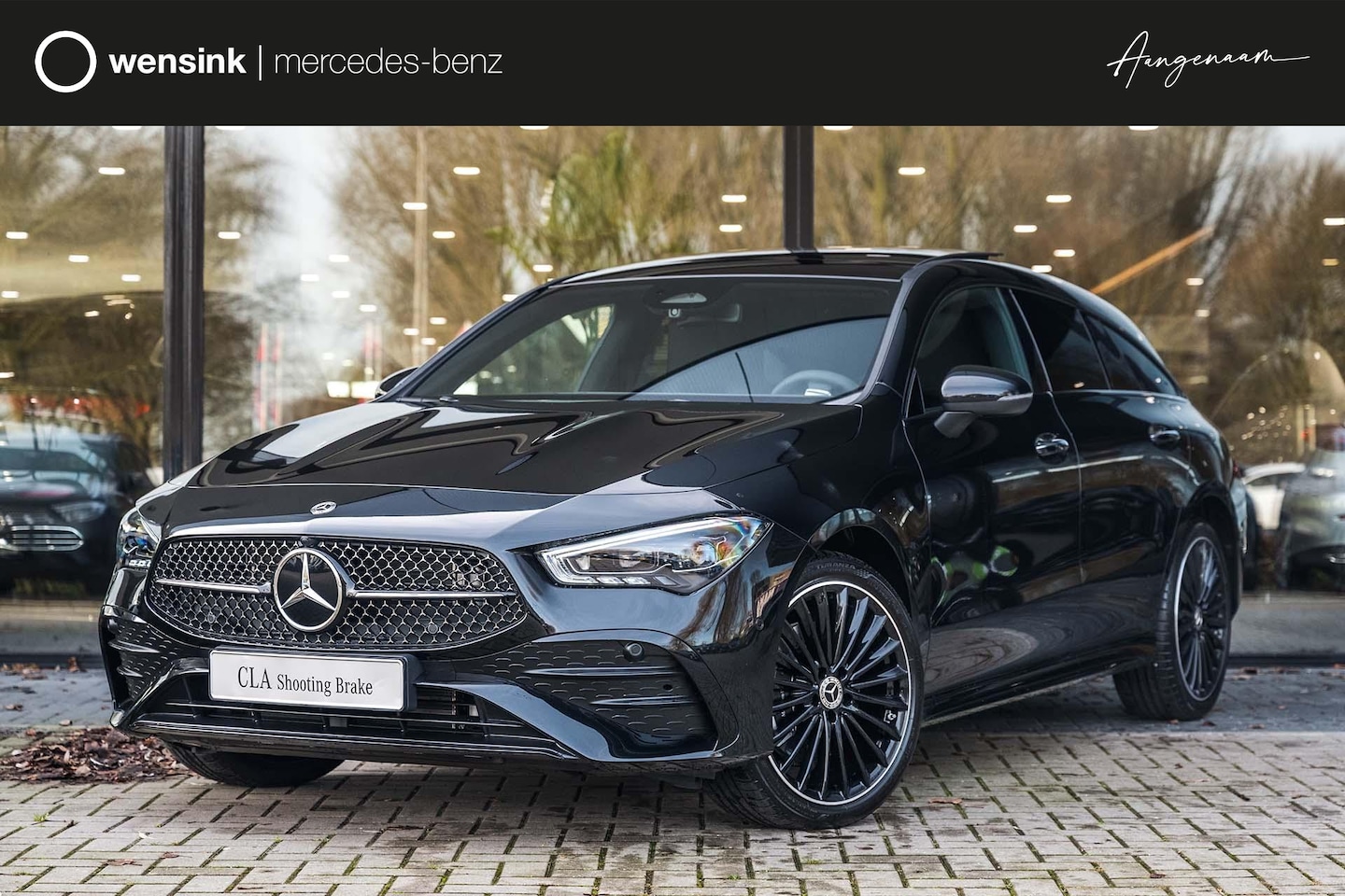 Mercedes-Benz CLA-klasse Shooting Brake - 250 e Star Edition AMG Line | Nightpakket | Sfeerverlichting | MULTIBEAM LED | Panoramasch - AutoWereld.nl