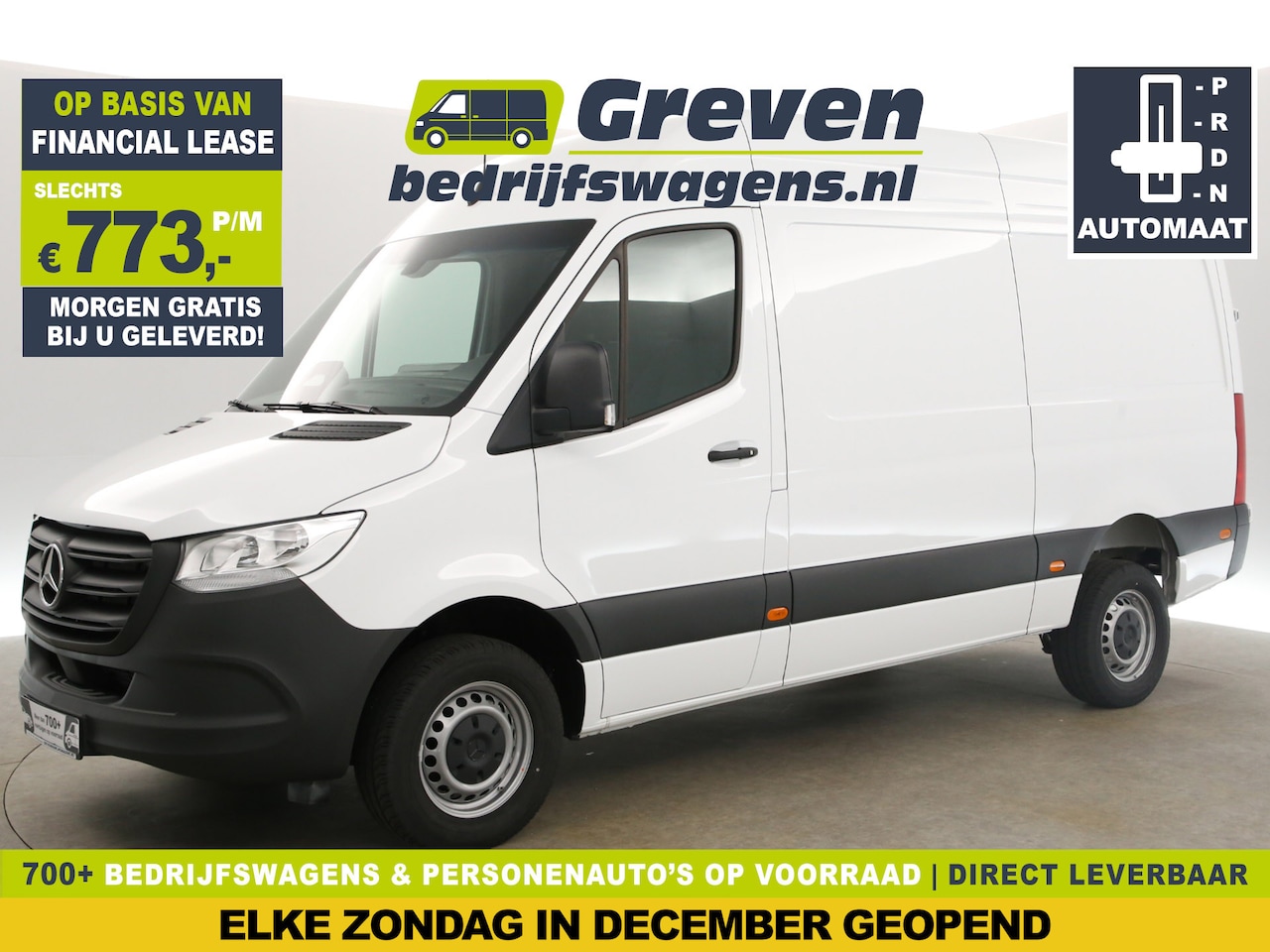 Mercedes-Benz Sprinter - 317 1.9 CDI L2H2 | NIEUW | BPM Vrij | 170PK Automaat Airco Adaptive-Cruise Camera DAB+ 3 P - AutoWereld.nl