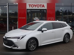 Toyota Corolla Touring Sports - 1.8 HYBRID STYLE APPLE/ANDROID STOEL+STUURVERW. EL-ACHTERKLEP HALF-LEDER LED 17"LMV KEYLES