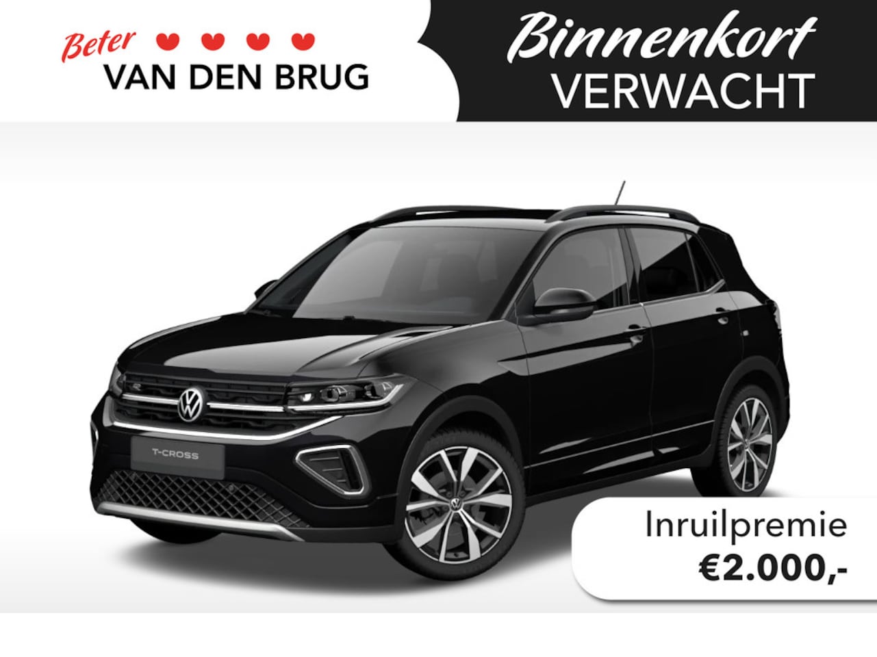 Volkswagen T-Cross - 1.0 TSI R-Line Edition 115pk | Trekhaak | Camera | Matrix LED | Keyless | Stoelverwarming - AutoWereld.nl