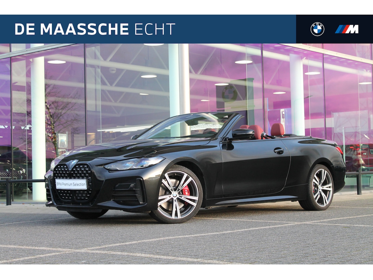 BMW 4-serie Cabrio - M440i xDrive High Executive Automaat / Adaptief M onderstel / Stoelverwarming / Harman Kar - AutoWereld.nl