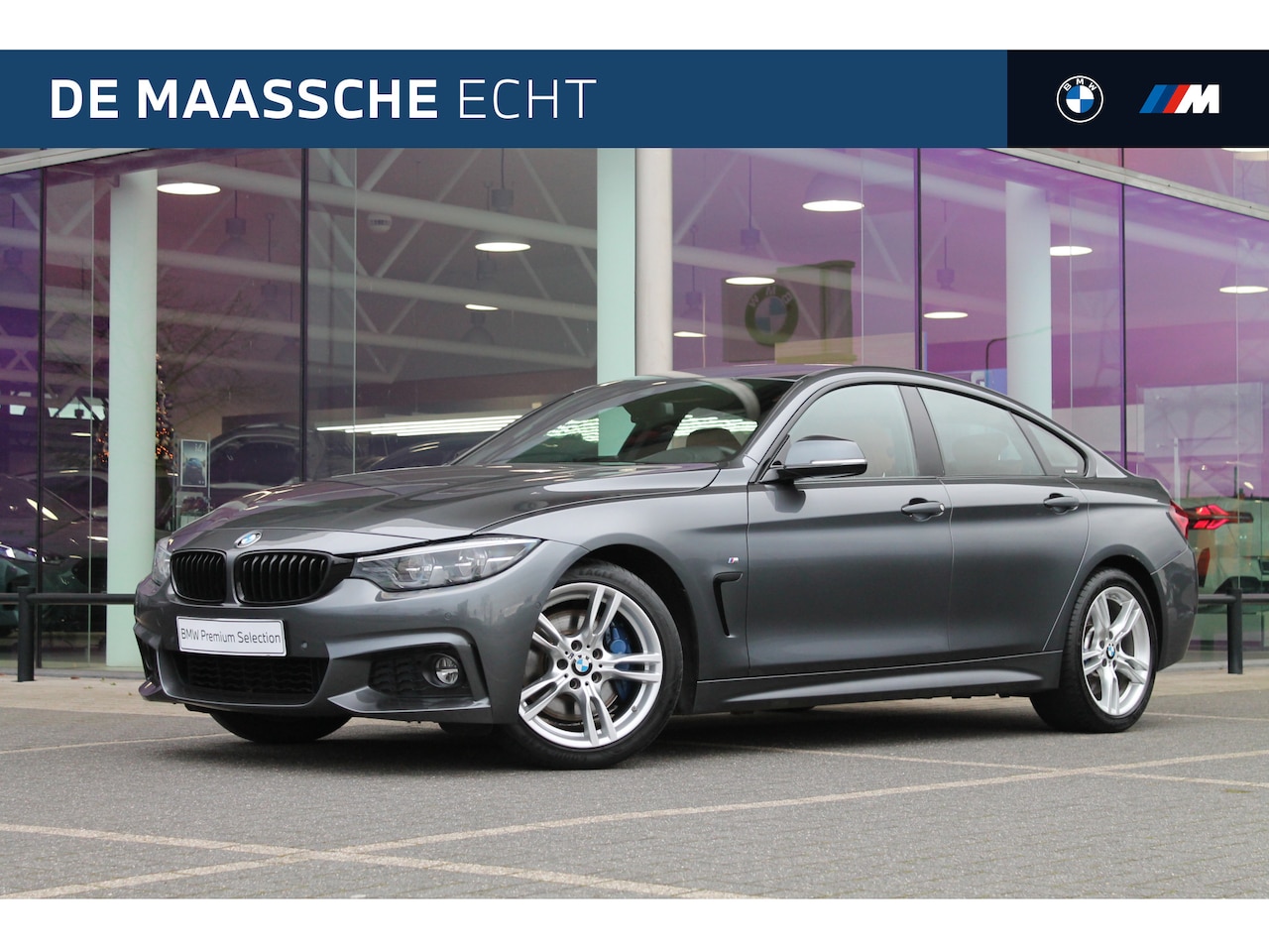 BMW 4-serie Gran Coupé - 420i High Executive M Sport Automaat / Sportstoelen / Stoelverwarming / Achteruitrijcamera - AutoWereld.nl