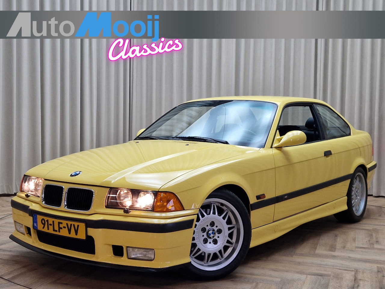 BMW 3-serie Coupé - E36 M3 3.0 / 286 PK / Manual / Dakar Gelb / 1993 / Perfecte staat / Full History - AutoWereld.nl