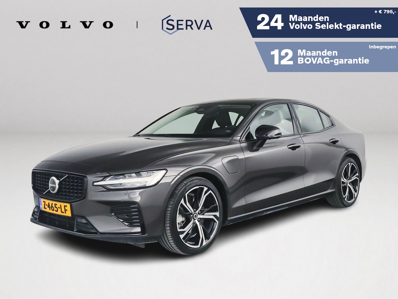 Volvo S60 - Recharge T6 AWD Ultimate Dark | Head Up Display | Trekhaak | Panoramadak - AutoWereld.nl